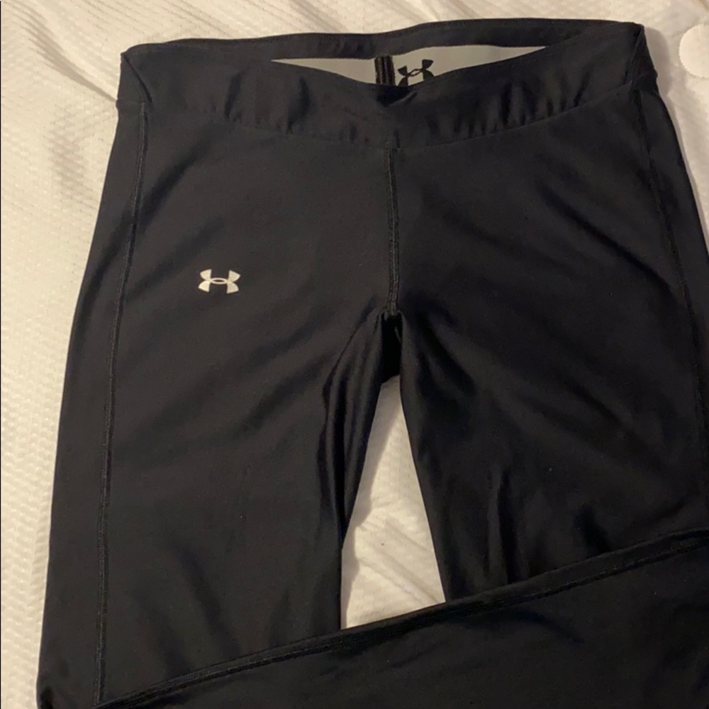 Dark Charcoal/Black Under Armour Leggings